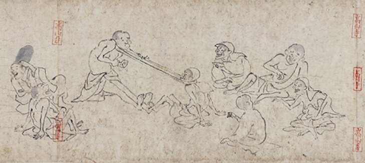 Choju-jinbutsu-giga - Earliest Example of Manga Like Artwork
